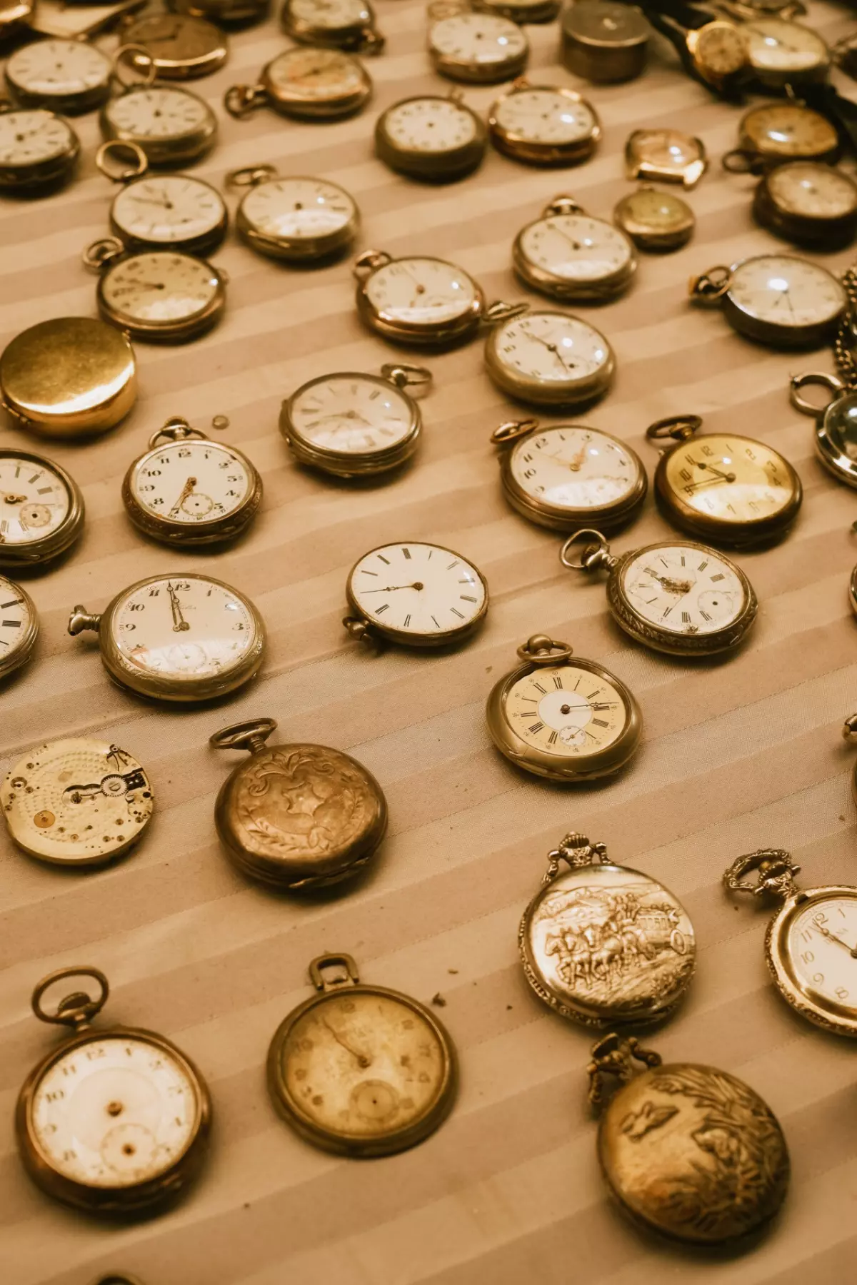 Montres à gousset anciennes de collection